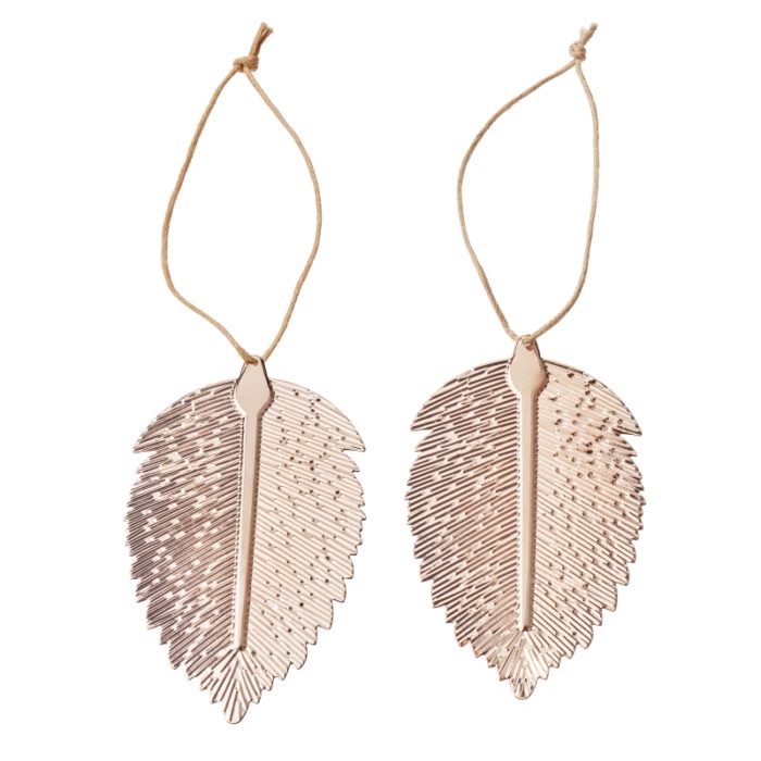 Folha Metálica Rosa 70mm (2 un.)