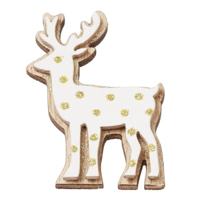 Veado de Madeira 50mm (2 un.)