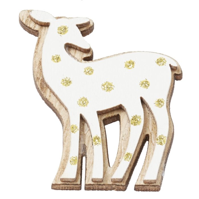 Rena de Madeira 45mm (2 un.)