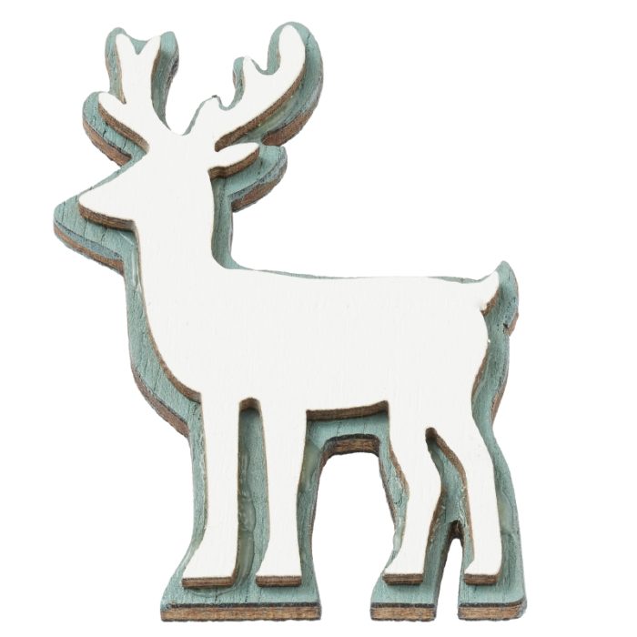 Veado de Madeira 50mm (2 un.)