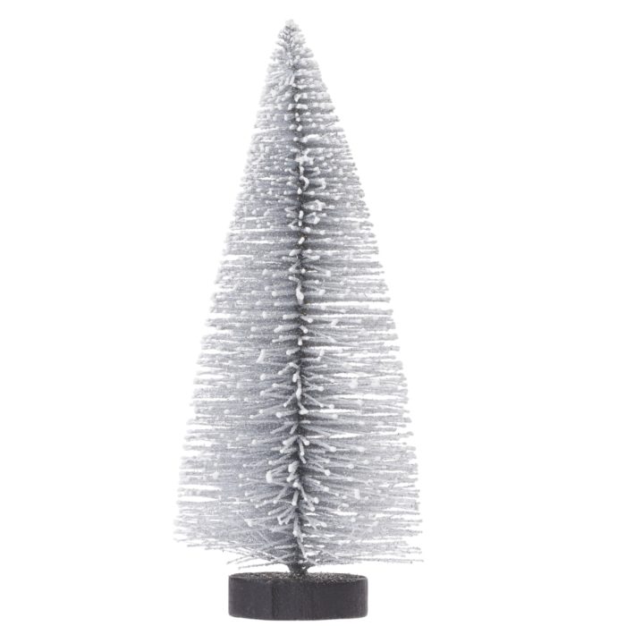 Árvore c/ Neve Prata 150mm