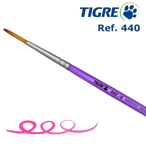 Pincel Redondo Liner Ref. 440 (Clique p/ver nº)