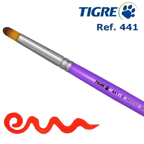 Pincel Redondo Pituá Ref. 441 (clique p/ver nº)