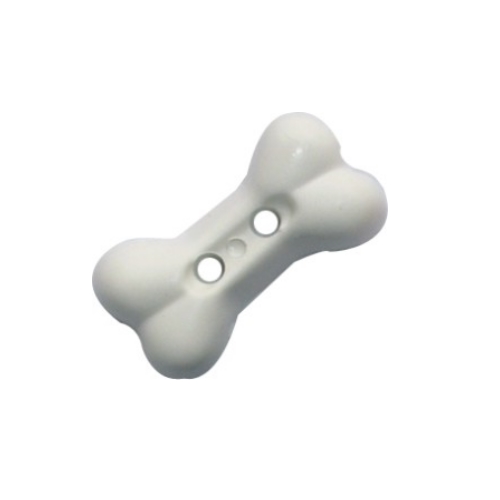 Botão Ossinho Branco (6 un.)