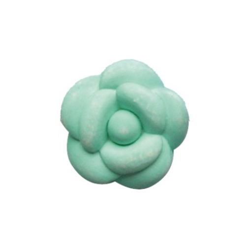 Botão Rosa Verde (5 un.)