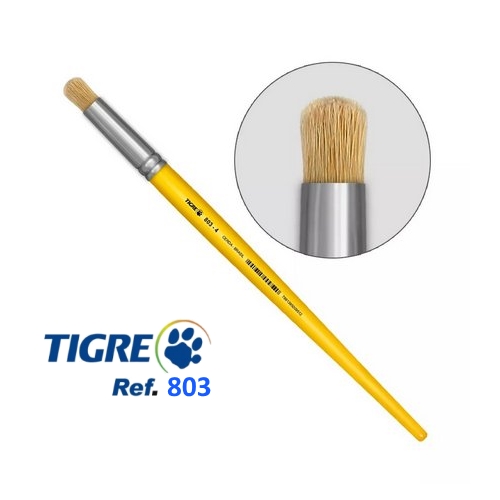 Pincel Redondo Pituá Ref. 803 (clique p/ver nº)