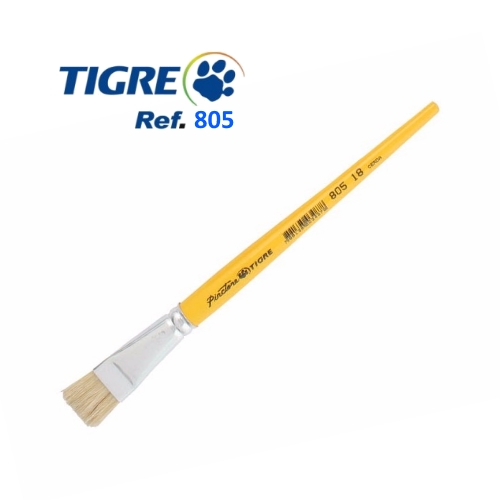 Pincel Chato Ref. 805 (clique p/ver nº)