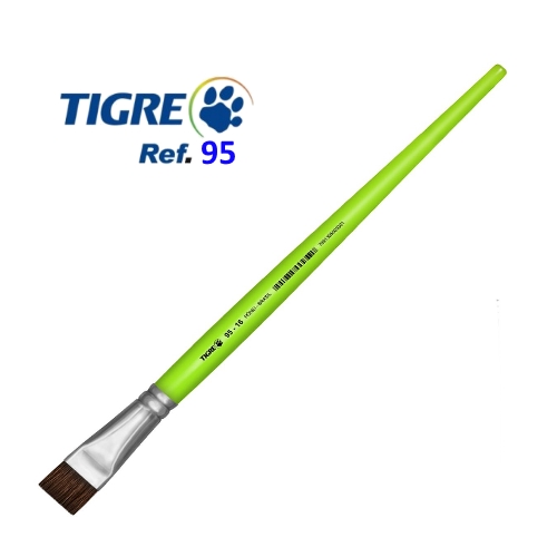 Pincel Chato p/ Porcelana Ref. 95 (clique p/ver nº)