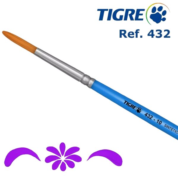 Pincel Redondo Ref. 432 (clique p/ver nº)