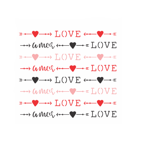 Stencil Opa 14x14 Love