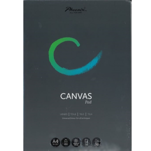 Bloco Tela Algodão Médio A4 280gr. 10 Fls.