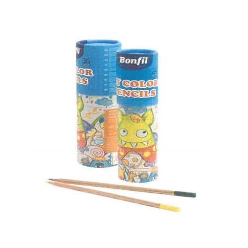 Lápis de Cor 24 Cores Sort. Redondos