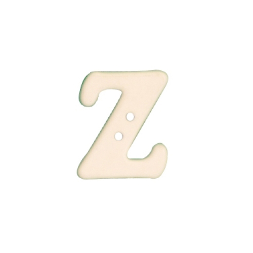 Botão Letra - Z  28x28mm (4 un.)