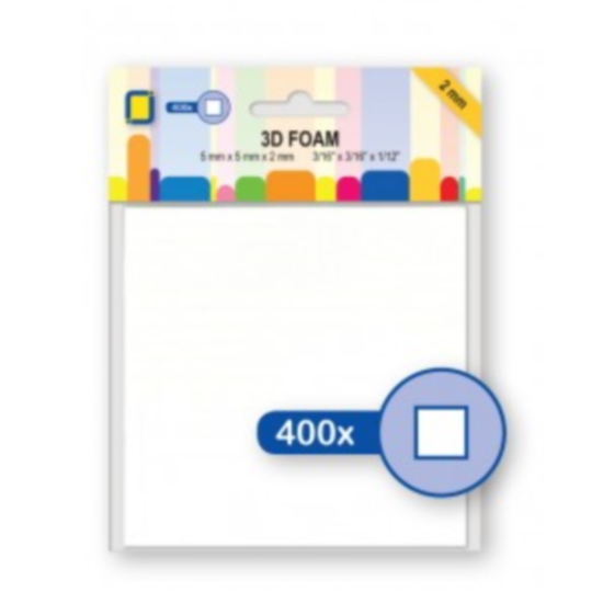 Quadrados Dupla Face 3D 5x5x2mm