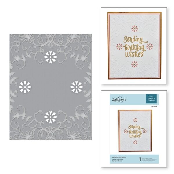 Cut & Emboss Botanical Frame