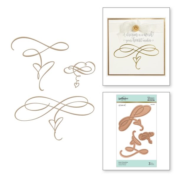 Gravador "Heart Florishes"