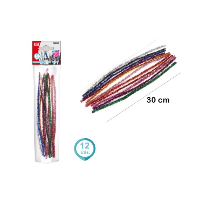 Chenille Metalizado Cores Sortidas