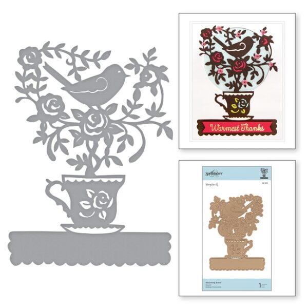 Cortante Spellbinders Blooming Brew