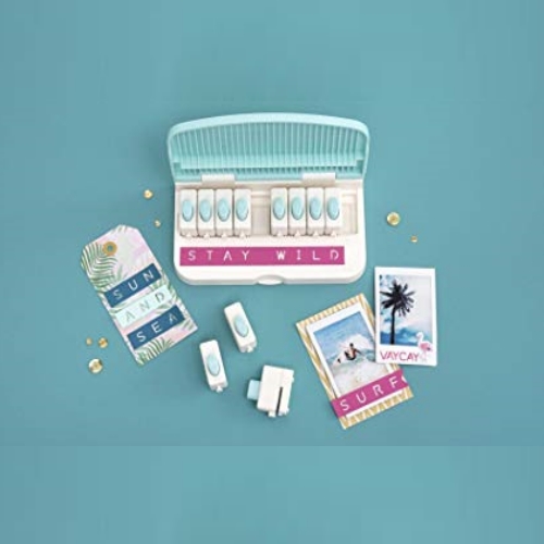 Perfuradora com 26 letras incluidas