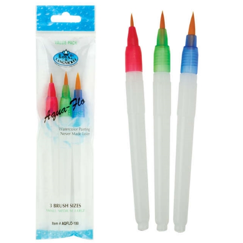 Kit 3 Pinceis Reservatório