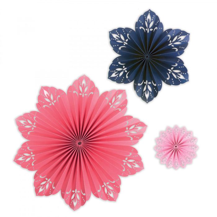 Sizzix Thinlits Die Set 2PK - Mandala Fan
