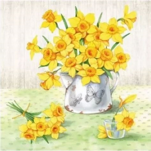 Guardanapo 33x33 Narcissus