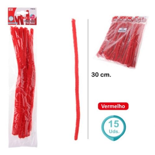 Chenille Vermelho (30cm.)