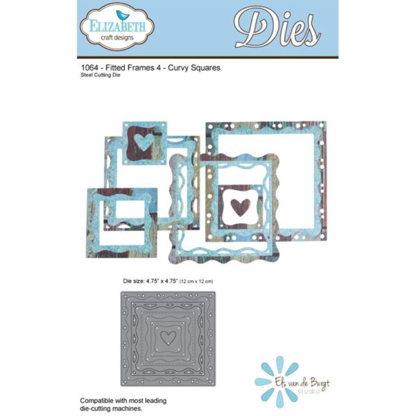 Cortante Curvy Squares 120x120mm