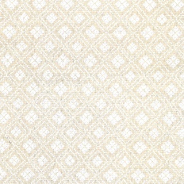 Tecido Algodão Quadrado Bege 1,5Mt.