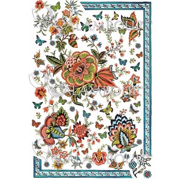 Papel de Arroz 34.5x49.5 DGR300