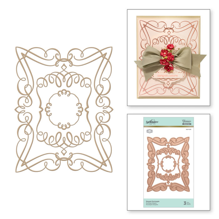 Gravador Spellbinders Elegant Rectangle