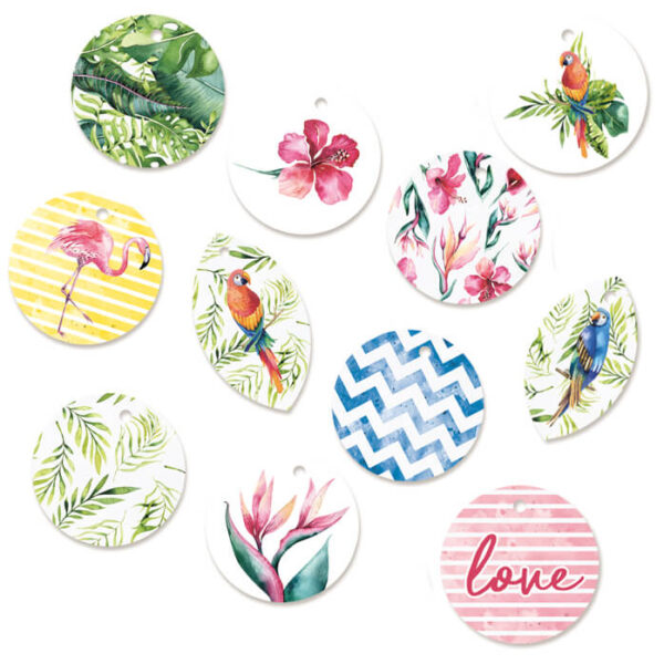 Tag Set "Let`s Flamingle" (11 pcs)