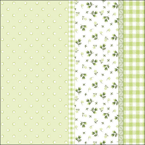 Guardanapos Flores c/ Bolas 33x33 (20 un.)