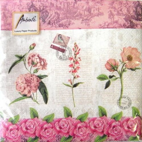 Guardanapos French Roses 33x33