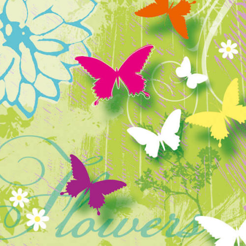 Guardanapos Butterflies 33x33