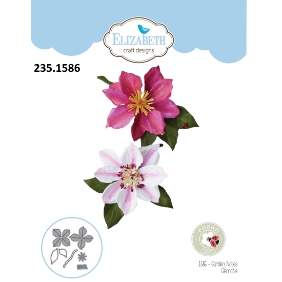 Cortante Garden Notes Clematis 66x91mm