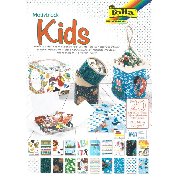 Bloco Kids 24x34cm 20 fls.
