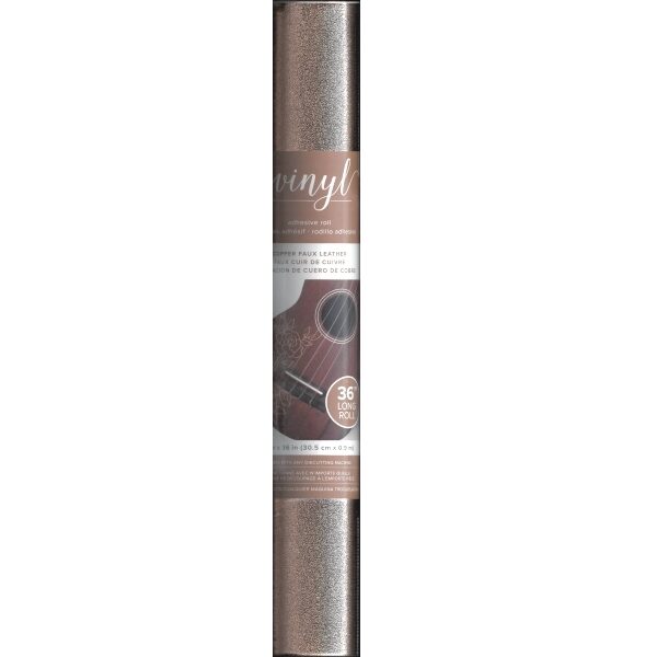 Vinil Auto-Adesivo Bronze (Textura Pele) 30.5x90cm.