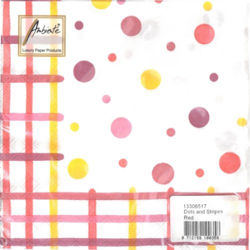 Guardanapos Dots and Stripes 33x33