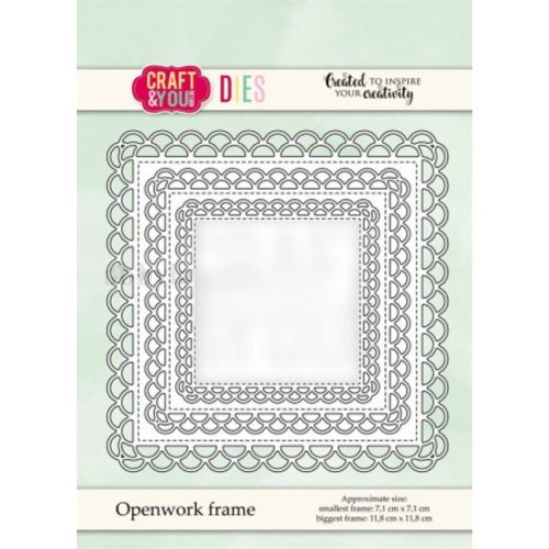 Cortante Openwork Frame 118x71mm