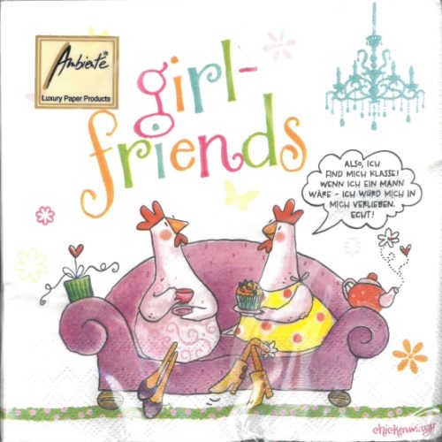 Guardanapos Chicken 33x33