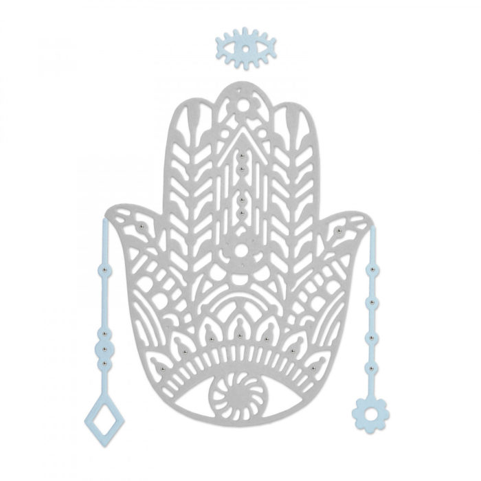 Sizzix Thinlits Die Set 4PK - Hand Charm