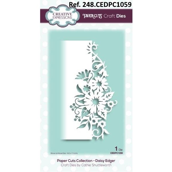 Cortante Daisy Edger 160x72mm