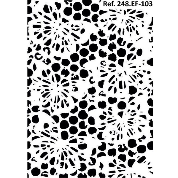 Embossing Folder Bubble Butterfly 178x127mm