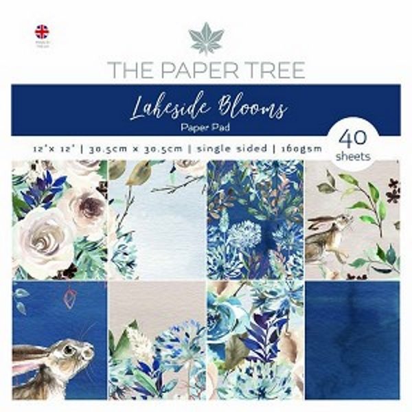 Bloco Lakeside Blooms 30.5x30.5cm 40fls.