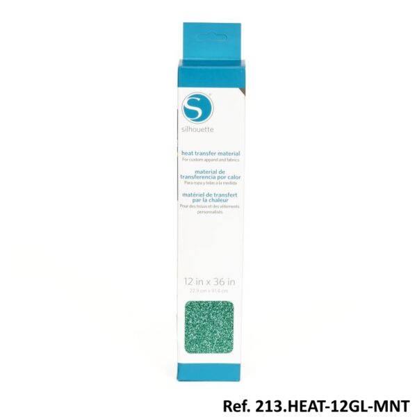 Rolo Transfer p/ Tecido Mint Glitter 30.5x91.4cm