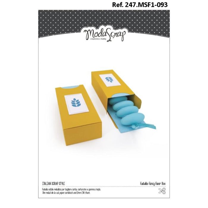 Cortante Fancy Favor Box  80x35x20mm