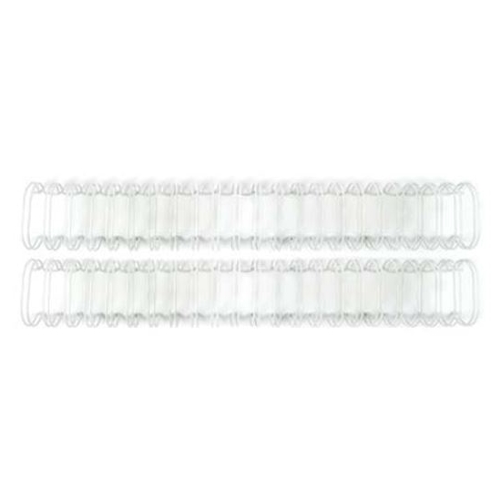 Argolas de Encadernação Branco 2.5cm