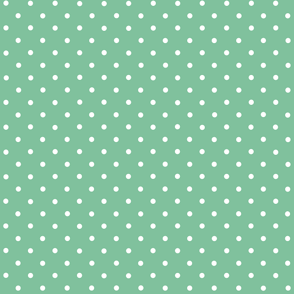 Rolo Auto-Colante Bolas/Verde Agua 2.0x0.45Mts.