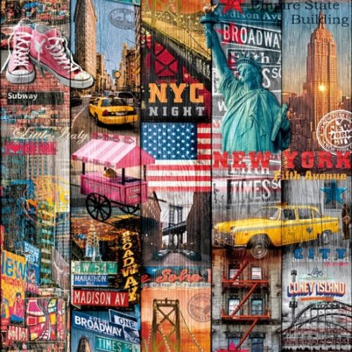 Rolo Auto-Colante Manhatten 2.0x0.45Mts.